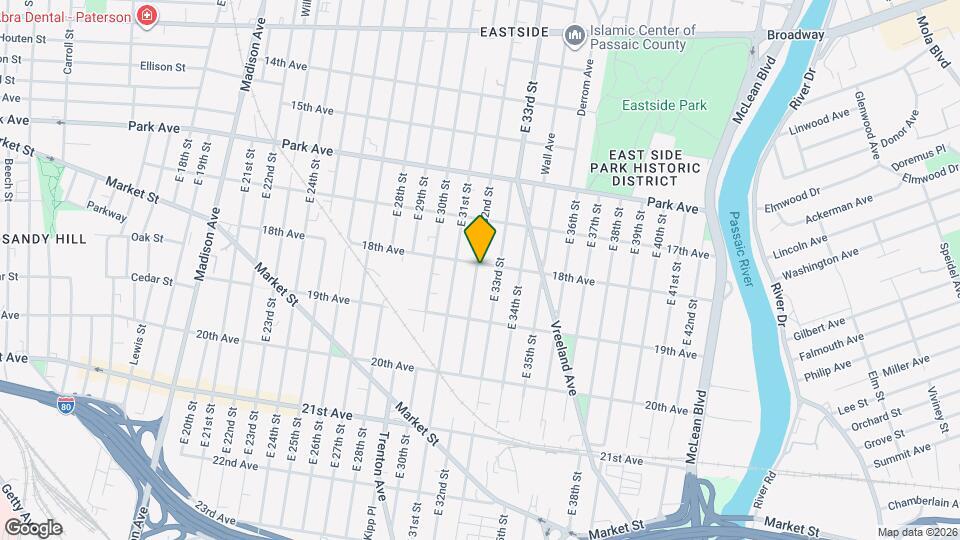 244 18th Ave, Unit 3 floor Map and Location Details