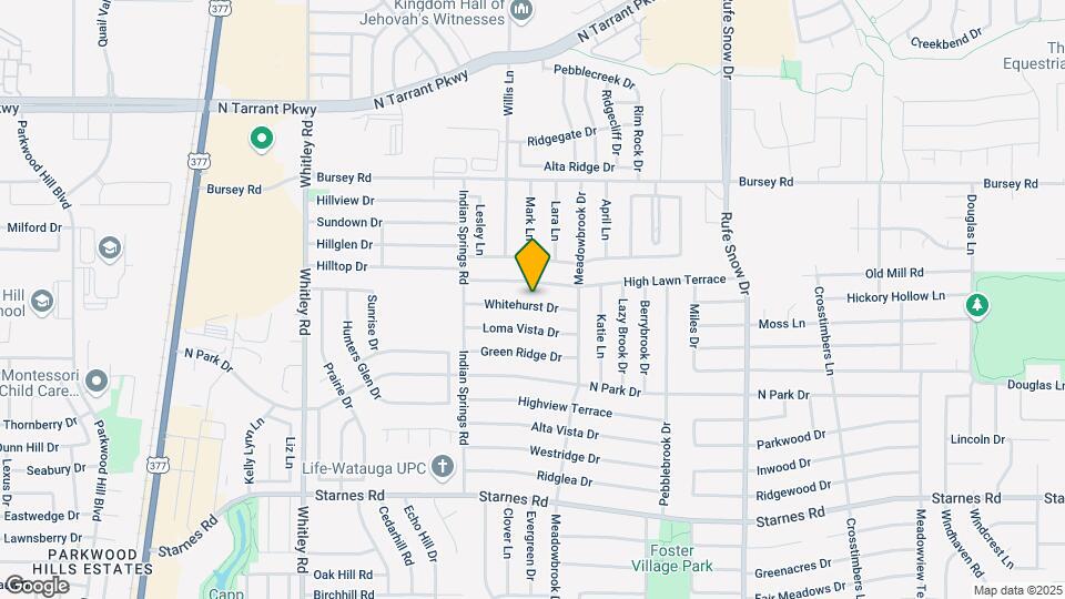 6449 Whitehurst Dr Map and Location Details