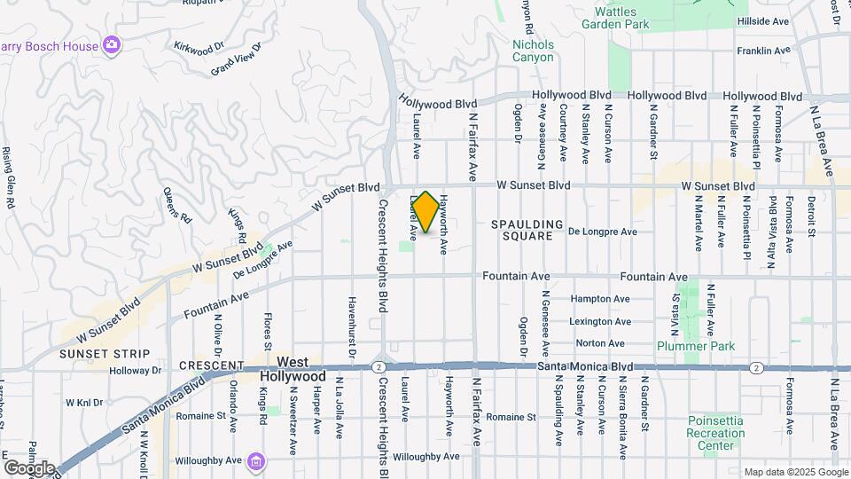 1350 Laurel Ave Map and Location Details