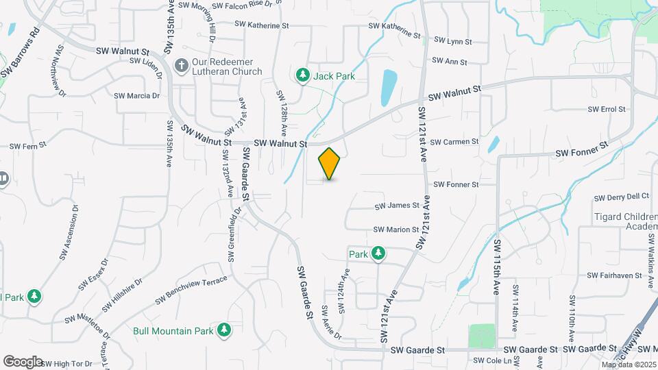 12980 SW Parkdale Ave Map and Location Details