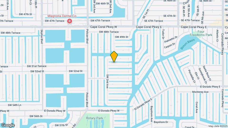 155 SW 51st Terrace Map and Location Details