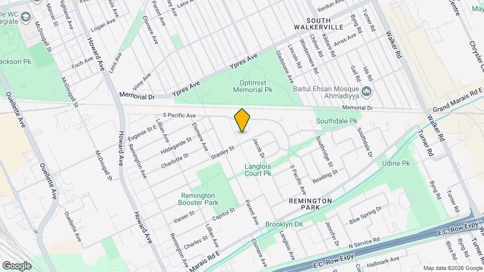 2660 Langlois Ave Map and Location Details