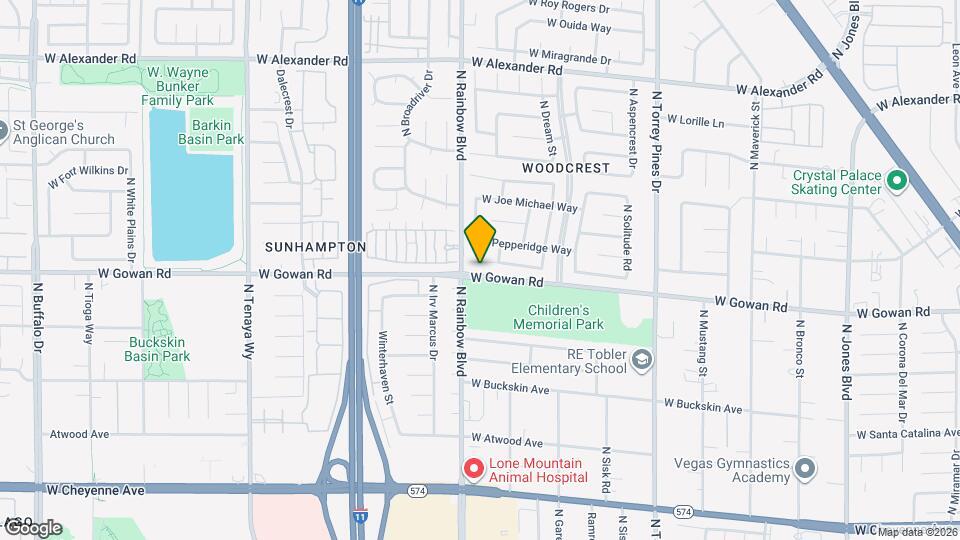 6641 W Chardonay Way Map and Location Details