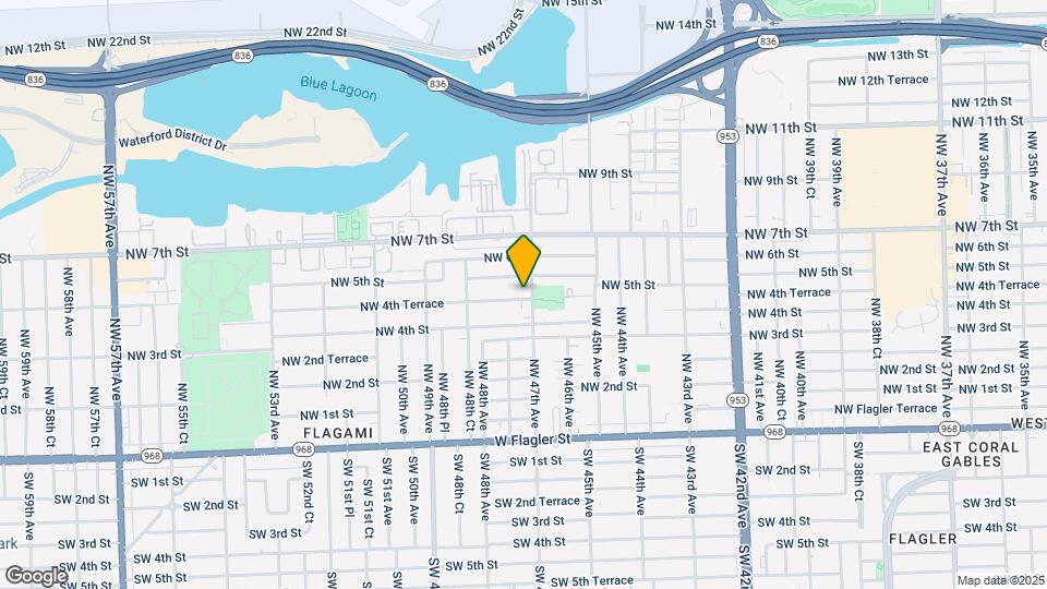 460 NW 47th Ave Map and Location Details