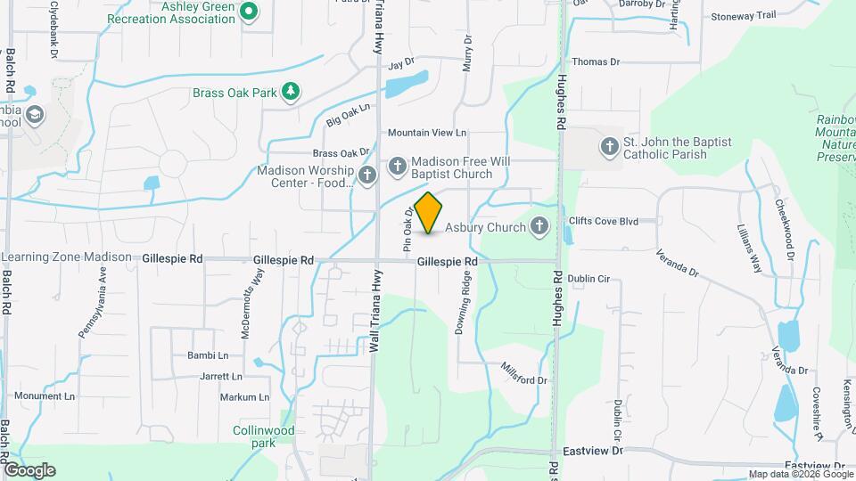 176 Water Oak Dr Map and Location Details