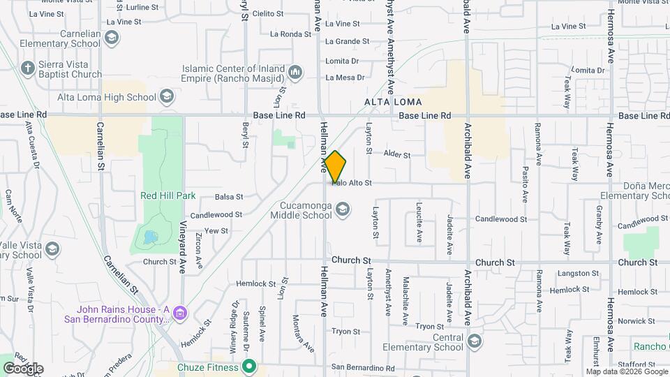 9325 Palo Alto St Map and Location Details