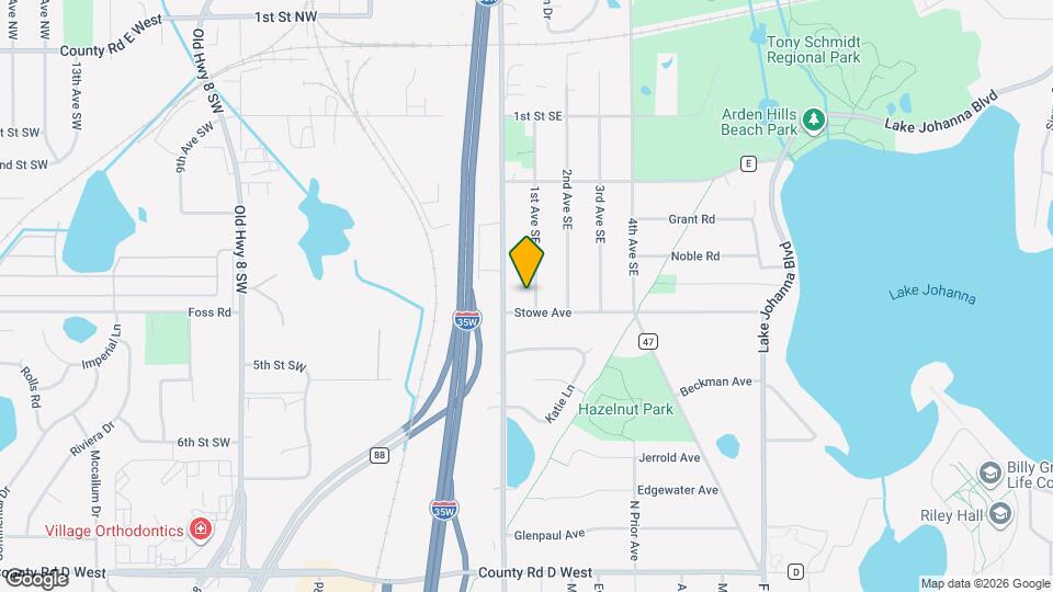 386 1st Ave SE Map and Location Details