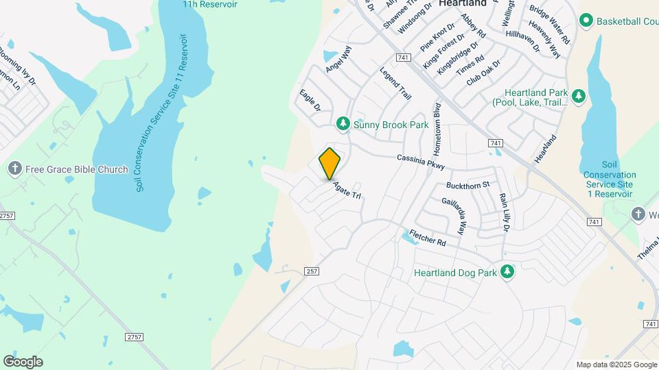 1996 Sunnybrook Dr Map and Location Details