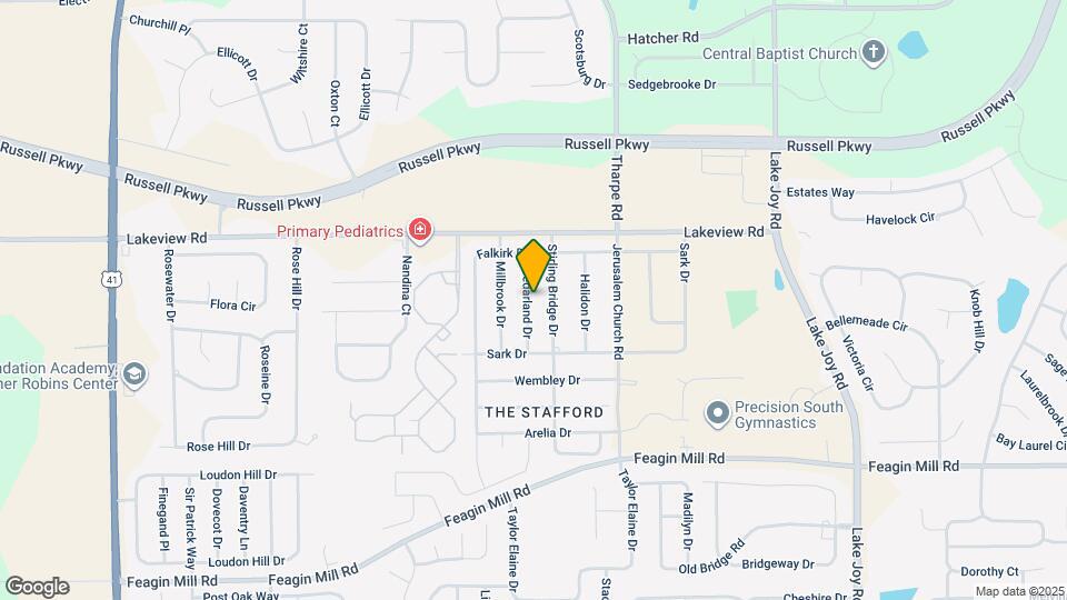 123 Cedarland Dr Map and Location Details