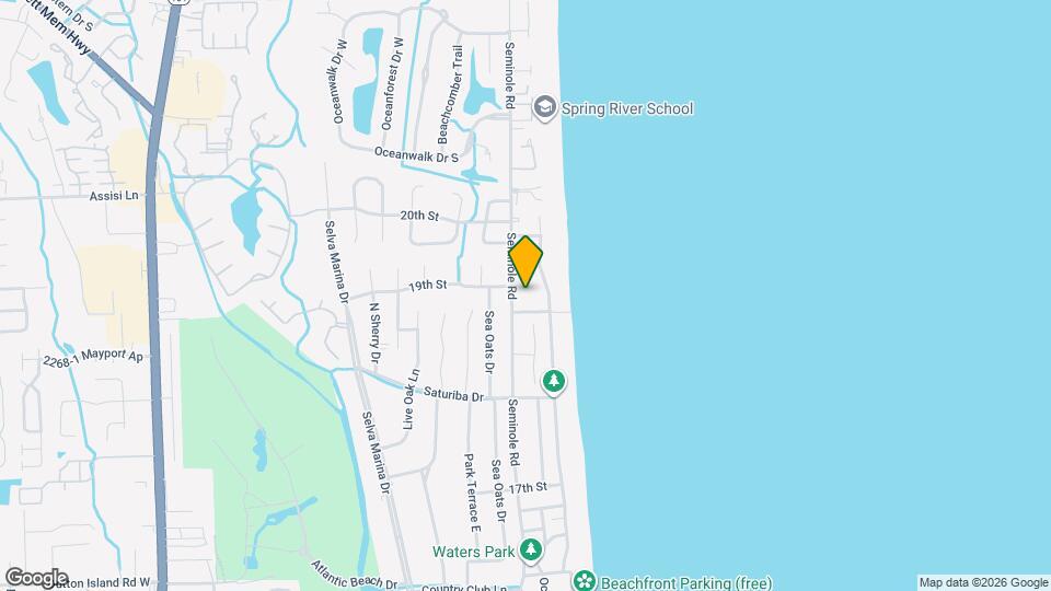 2009 Seminole Rd Map and Location Details