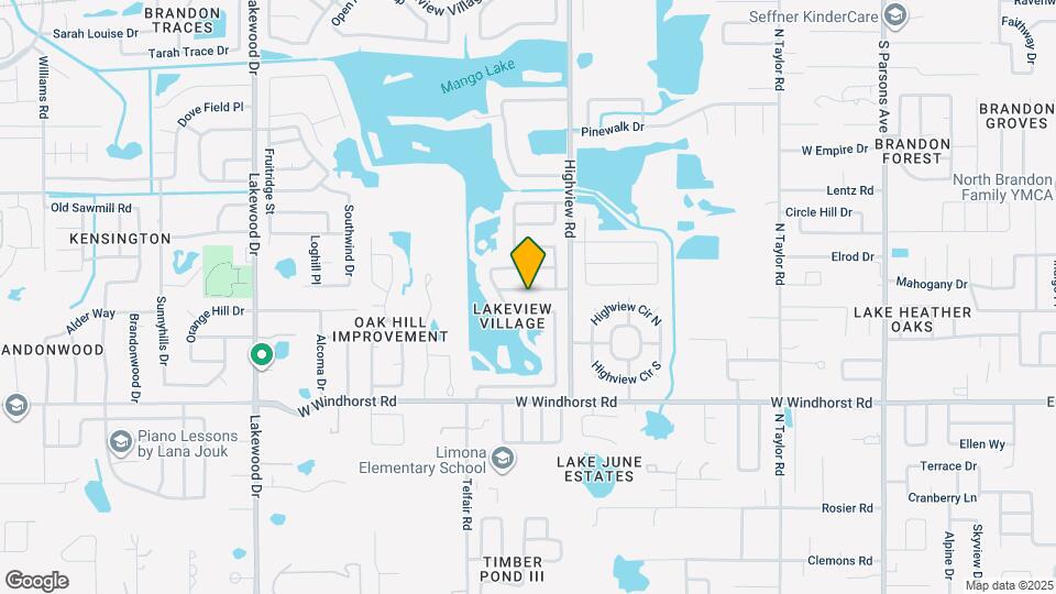 813 Regal Palm Ct Map and Location Details