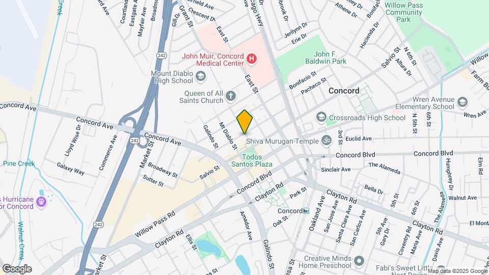 2178 Pacheco St Mapa y Detalles de la Ubicación