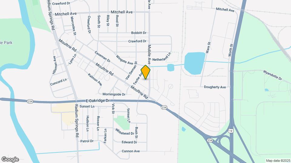 1313 Mobile Ave Map and Location Details