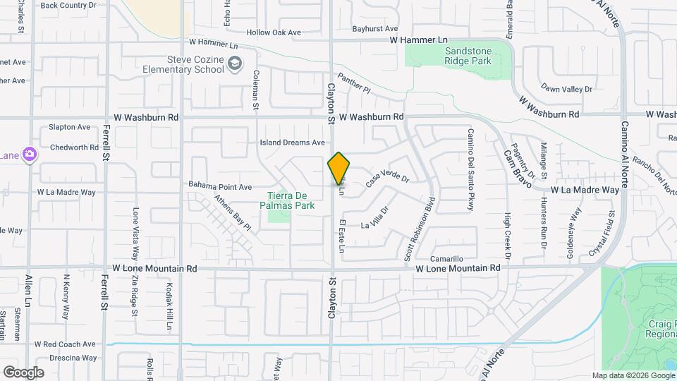 5023 Jacarilla Ln Map and Location Details