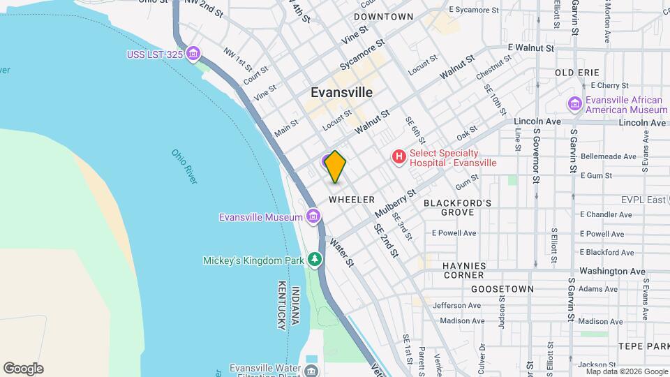 318 SE 1st St Map and Location Details