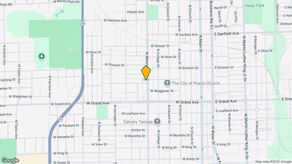 1505 N Monroe St Map and Location Details