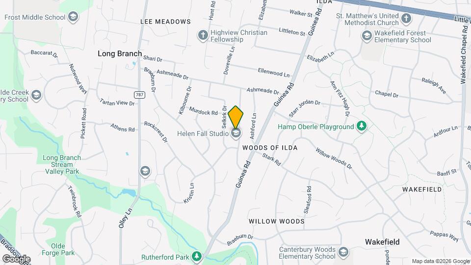 4314 Argonne Dr Map and Location Details