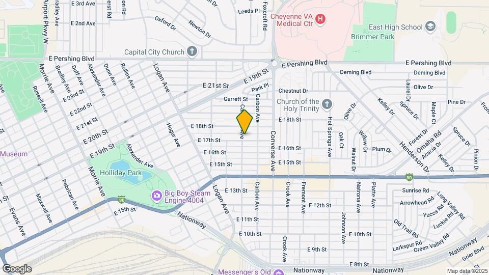 2102 E 17th St-Unit -Unit B Map and Location Details