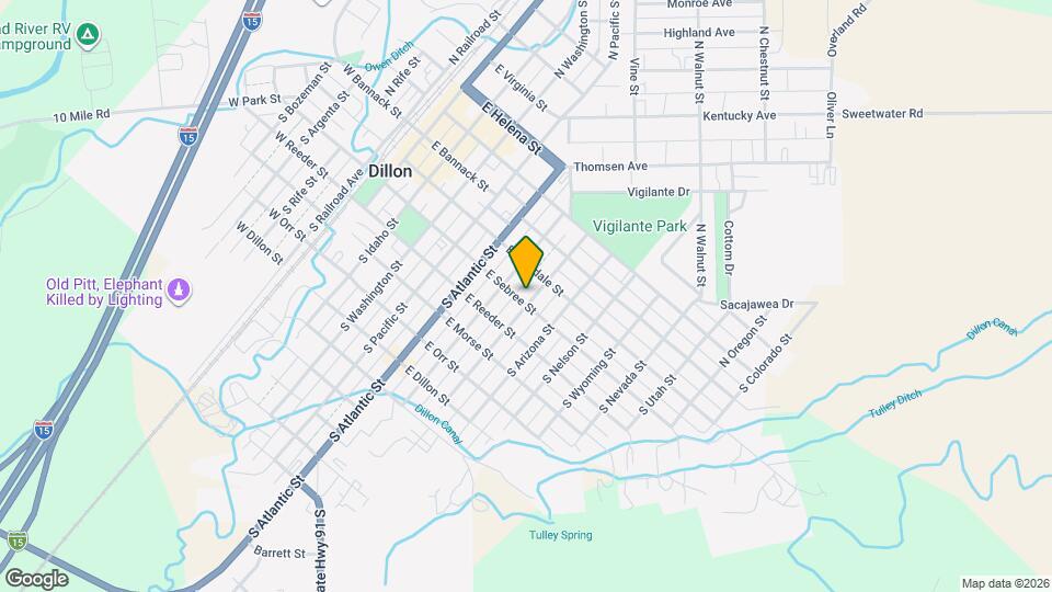 135 S California St Map and Location Details
