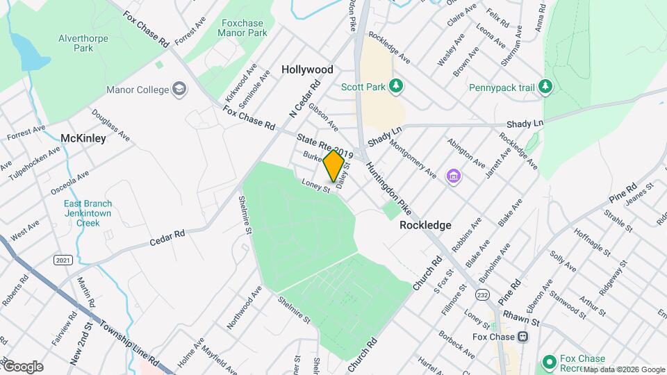 903 Loney St Map and Location Details