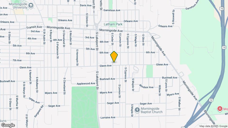 4901 Glenn Ave Mapa y Detalles de la Ubicación