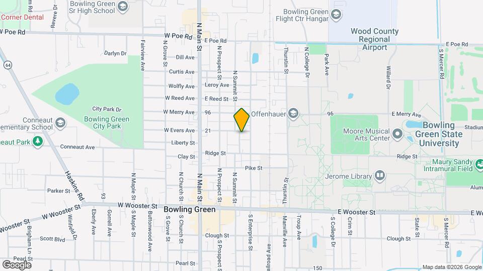 314 E Evers Ave Mapa y Detalles de la Ubicación