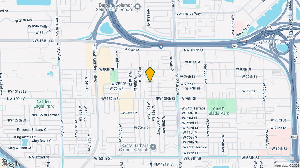 7794 W 29th Ln Map and Location Details