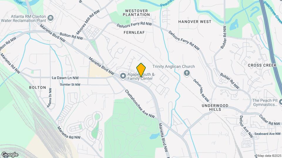 2145 Burnside Dr NW Map and Location Details