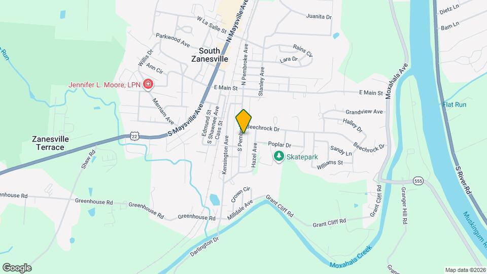 82 S Pembroke Ave Map and Location Details