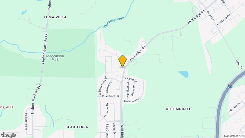 2209 Wolf Ridge Rd Map and Location Details