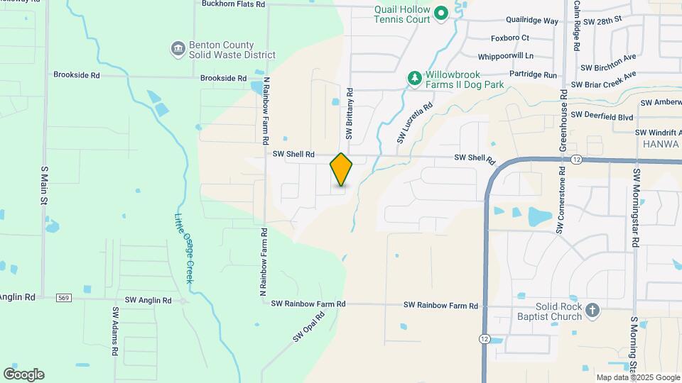 3804 SW Kestrel Dr Map and Location Details