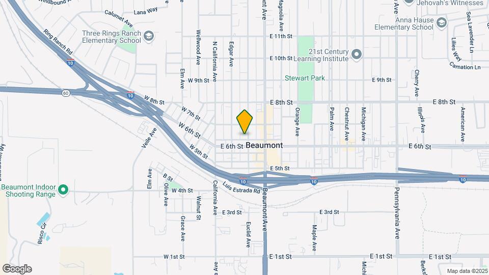 629-641 Euclid Ave Mapa y Detalles de la Ubicación