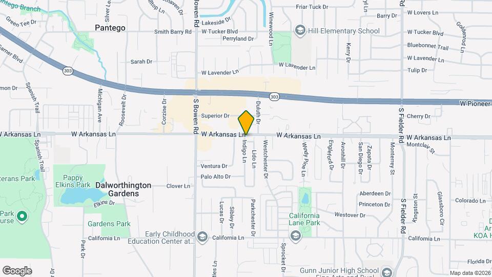 2301 Lido Ln Map and Location Details