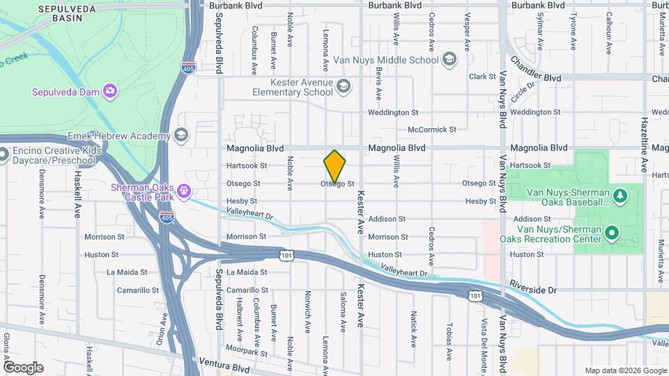 14944 Otsego St Map and Location Details