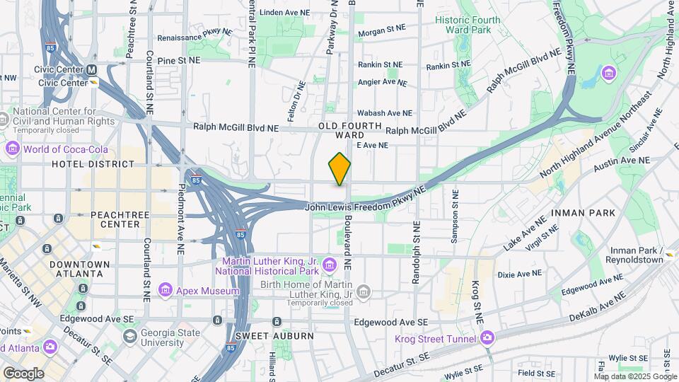 433 Highland Ave NE, Unit 314 Map and Location Details