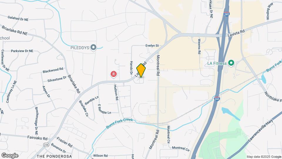 3825 Lavista Rd Map and Location Details