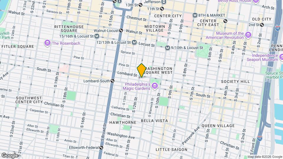 1129 Rodman St Mapa y Detalles de la Ubicación