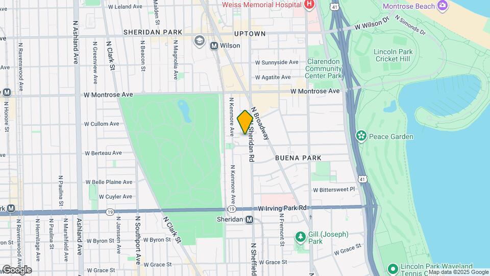 4216 N Sheridan Rd, Unit 613 Mapa y Detalles de la Ubicación