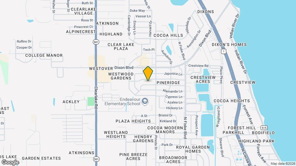 1208 Willow Ln Map and Location Details