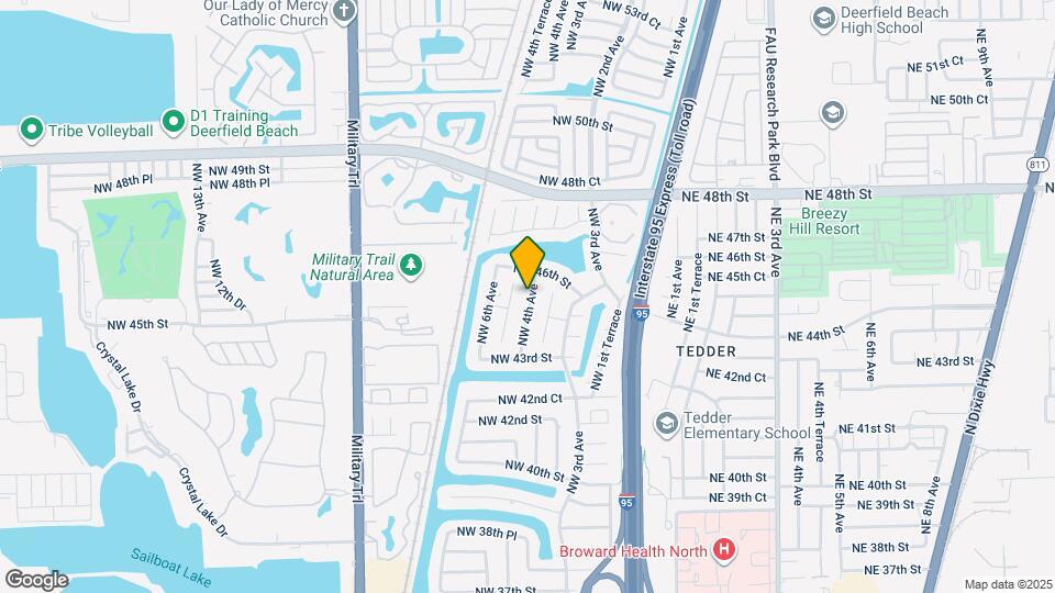 4403 NW 4th Ave Map and Location Details
