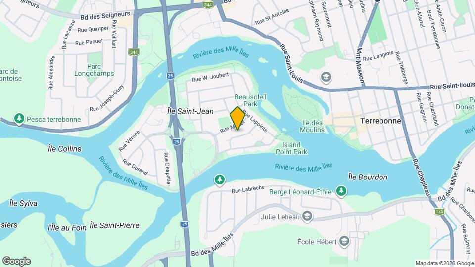 1361 André-Sabourin Rue Map and Location Details