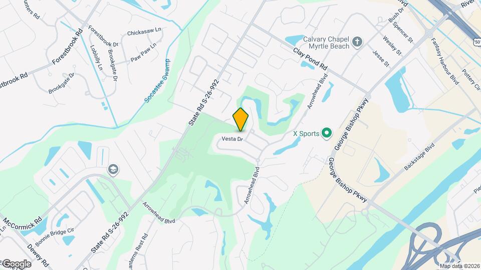 246 Vesta Dr Map and Location Details