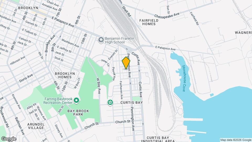 1526 Popland St Map and Location Details