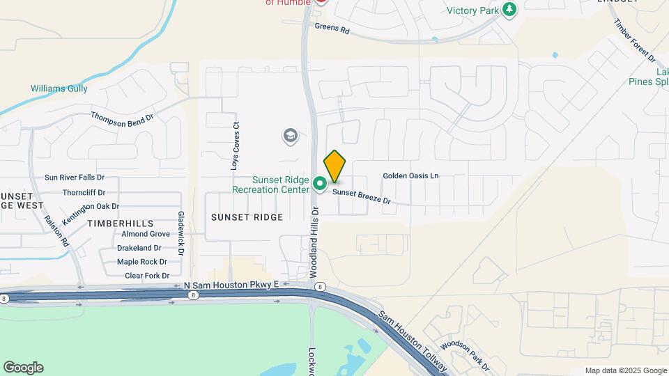 15103 Sun Glaze Ct Map and Location Details