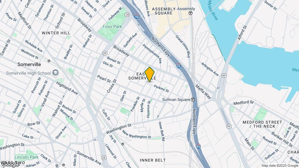 157 Perkins St, Unit 3 Map and Location Details