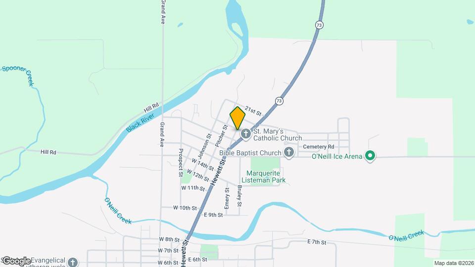 1806 Black River Rd Map and Location Details