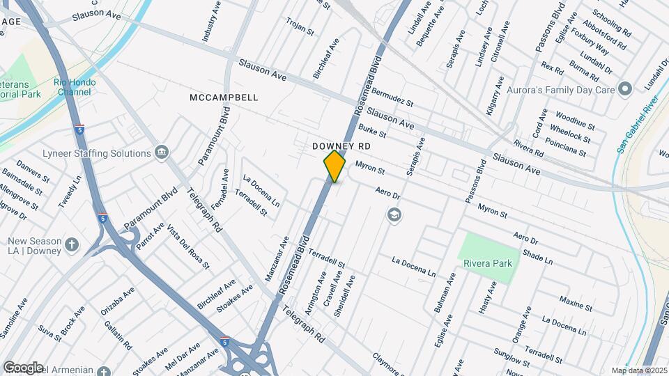 8202 Rosemead Blvd Map and Location Details