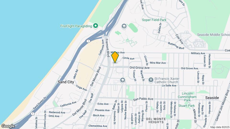 1203 Ord Grove Ave Mapa y Detalles de la Ubicación