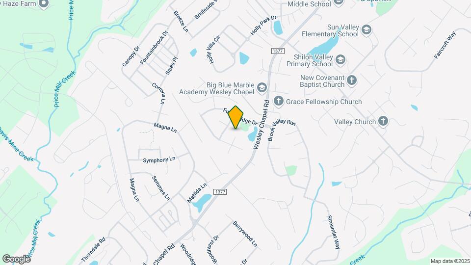 2107 Ridley Park Ct Map and Location Details