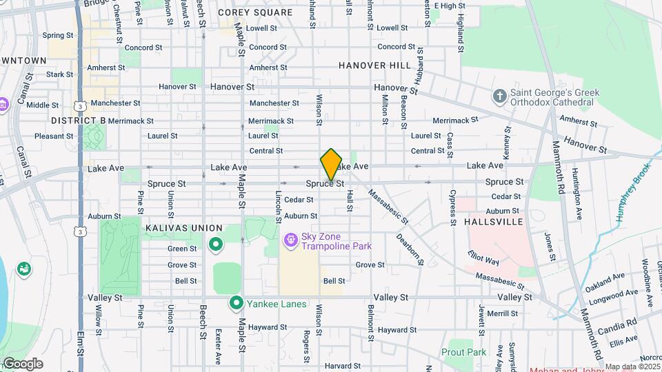 367 Spruce St, Unit Apt 1 Map and Location Details